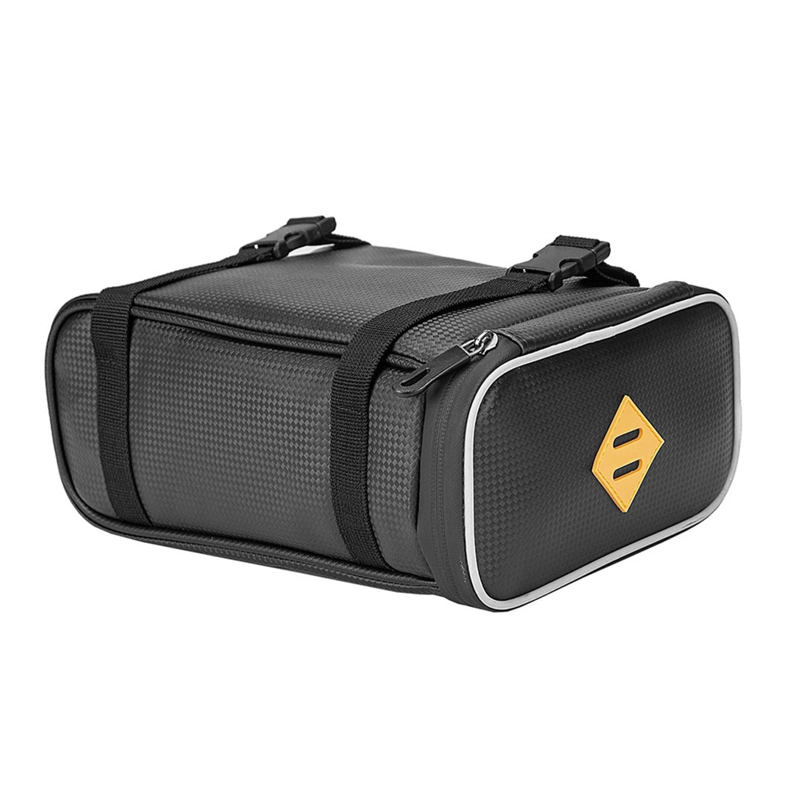 Rack Mounted Bike Rear Bag Pu Leather Trunk Pannier Saddle Pouch