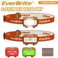 EverBrite 2-Pack LED Headlamp by EverBrite