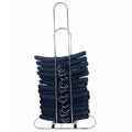 33.5"h Chrome Hanger Stacker Organzier, Clothes Hanger Rack For