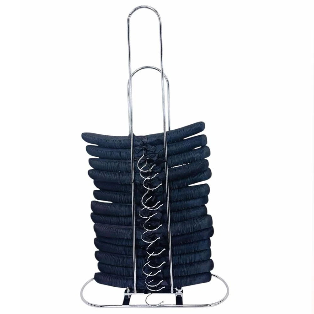 33.5"h Chrome Hanger Stacker Organzier, Clothes Hanger Rack For