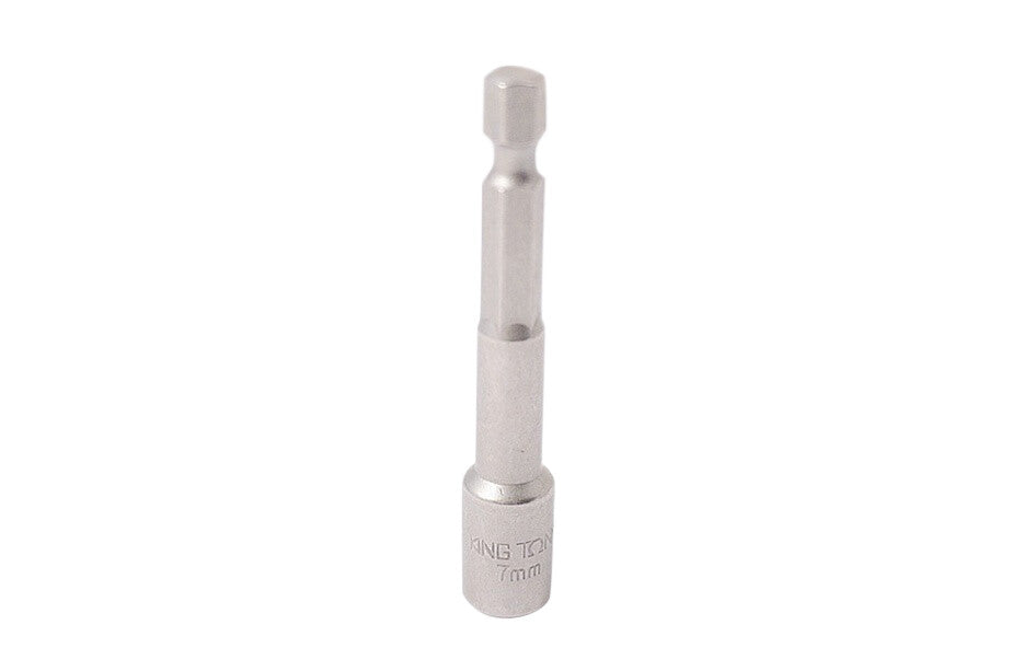 King Tony Cr-V Magnetic Nut Setter Hex Socket 7mm, 1/4", 7/16" by King Tony
