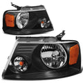 Fit 2004-2008 Ford F150 Pickup Pair Black Housing | Built Supply Co