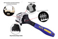 3-in-1 12"/30cm Multi-Function Wide Opening Adjust Pipe Hammering