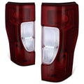 Fit 20-22 Ford F-250 F-350 Super Duty Dark Red Lens | Built Supply Co