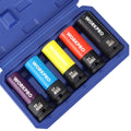 WORKPRO 5PC 1/2" Drive Impact Lug Nut Socket Set