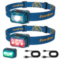Everbrite 2 Pack Led Headlamp Usb Rechargeable | Built Supply Co