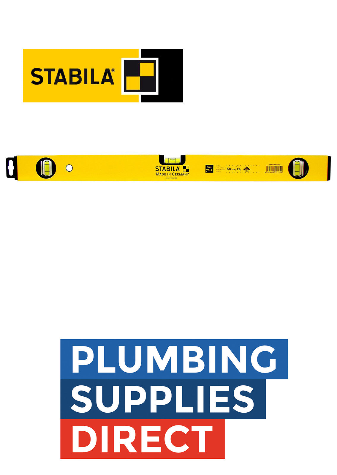 Stabila 24" Heavy Duty Spirit Level