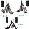 Flissa 15-in-1/16-in-<wbr/>1/18-in-1 Multi-color Multitool Stainless