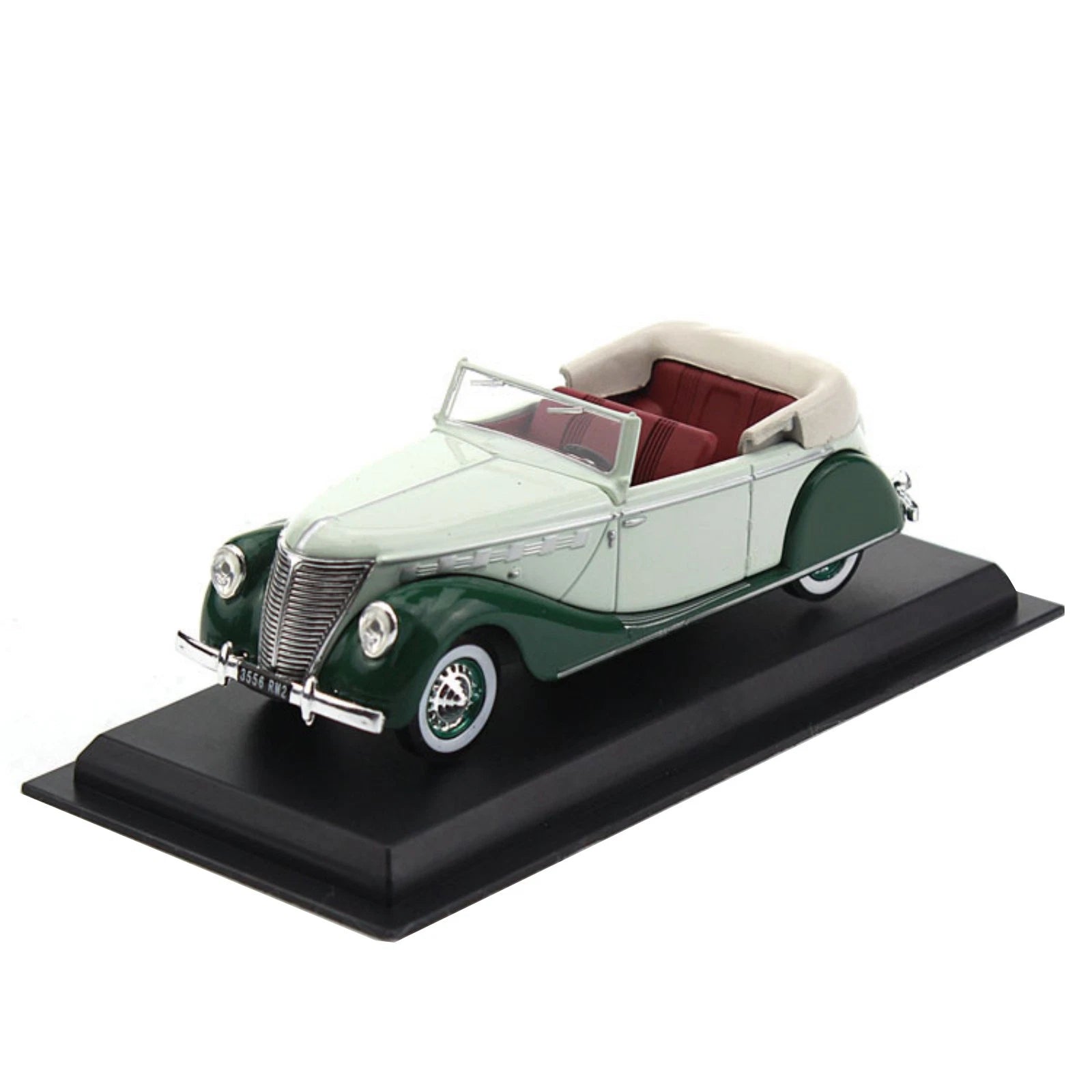 8cm Diecast Alloy 1/43 For Renault Suprastella France 1939 Model