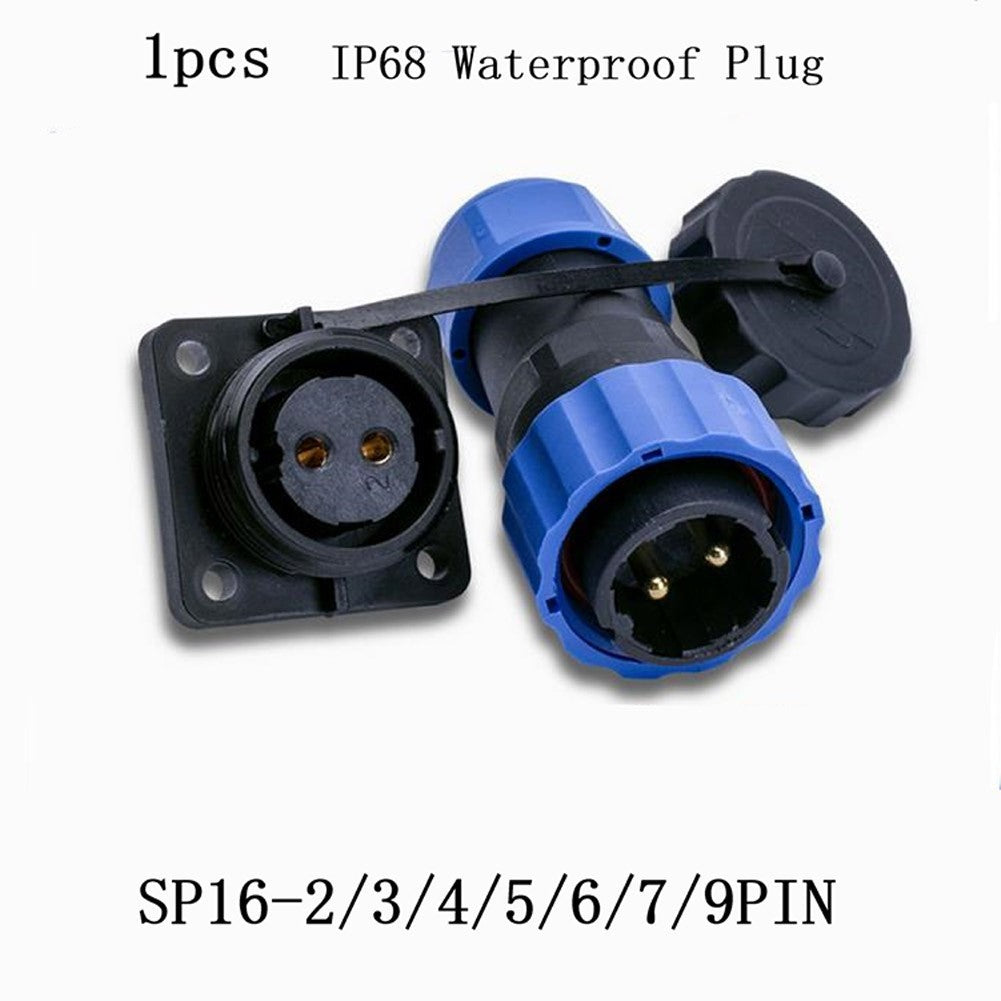 Compact and Lightweight Square Connector with Gold Plated Copper ContactsOpens i