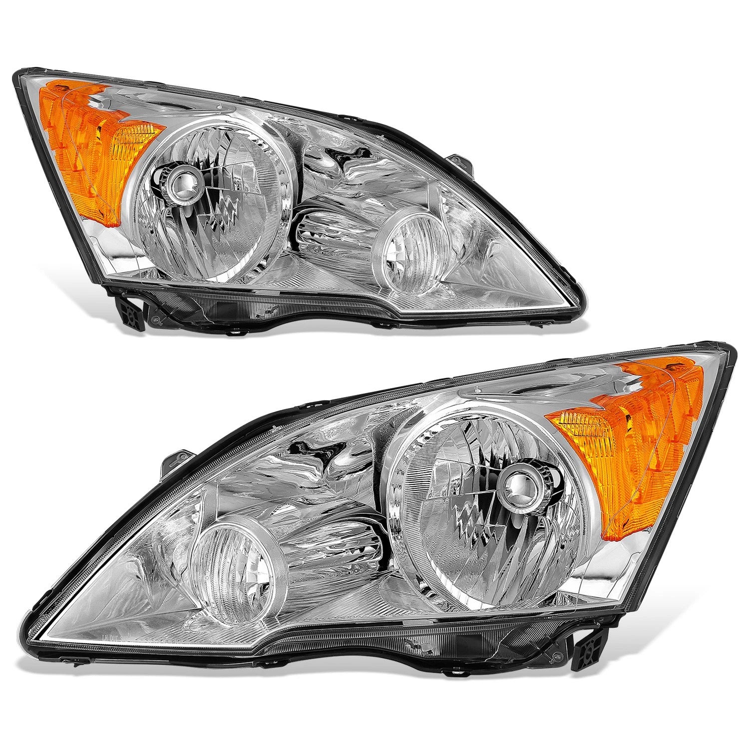 Fit 07-11 Honda Crv Factory Style Chrome Housing | Built Supply Co