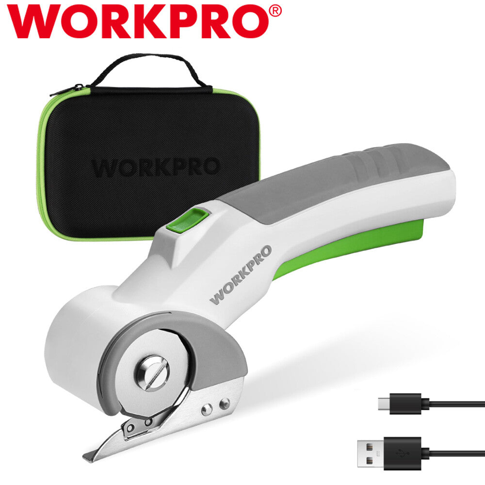 Workpro 4V Cordless Electric Scissors Cutter Usb