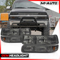Smoke Headlight Set for 1999-2006 Silverado