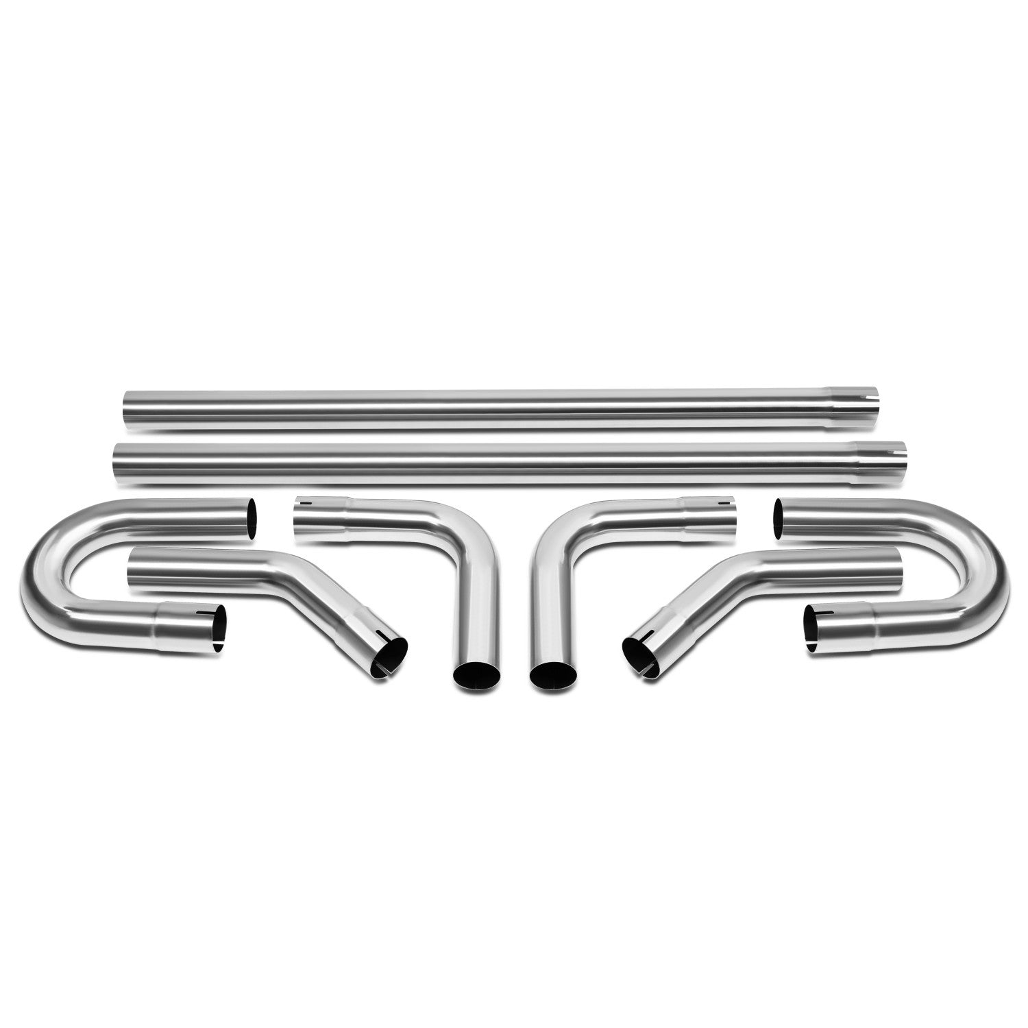 2.5"od Stainless Custom Exhaust Tubing Mandrel 90° Pipe Straight U
