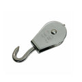 Stainless Steel 2" Lifting Swivel Hook Block Used For 3/8" Wire Rope,