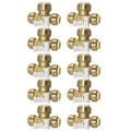 XFITTING 3/4" Push Fit Female Ball Valve 10 Pack