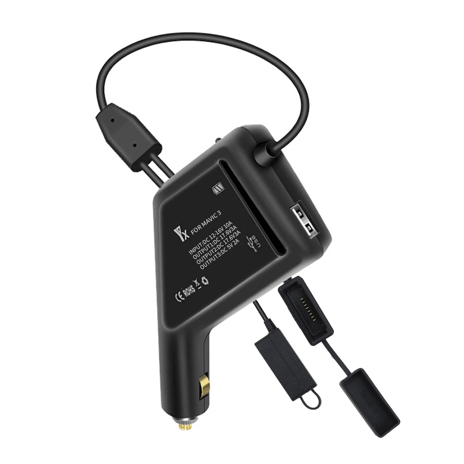 3 In 1 Battery Controller Car Charger Hub For Dji Mavic 3 Drone