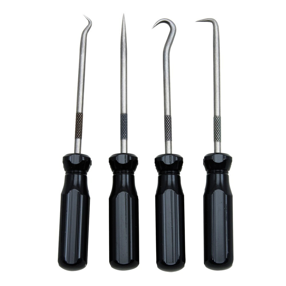Ullman 4pc Hook & Pick Set Screwdriver Handle