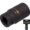 Neilsen 3/4" Drive Standard Deep Square Metric Single Impact Socket
