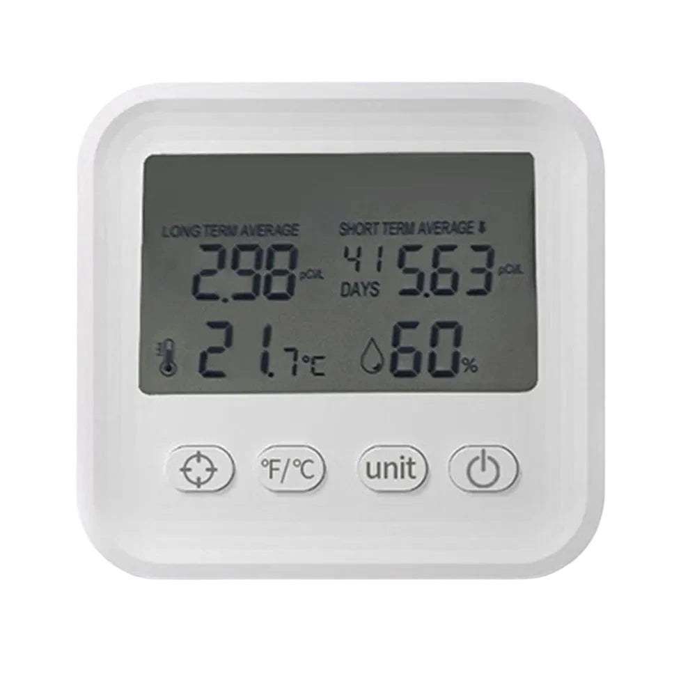 Indoor Radon Monitor With Miniature Design And Temperature Humidity