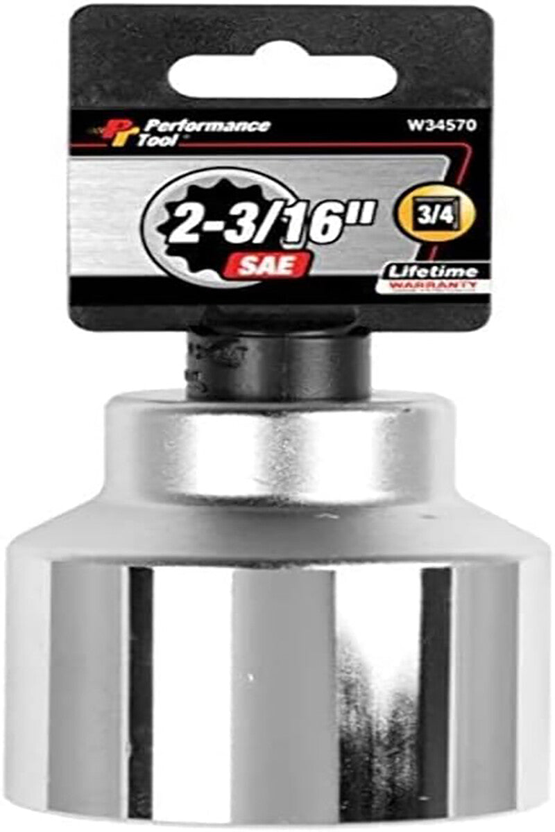 Performance Tool 3/4" Drive 12-Point Socket 1-11/16" by Performance Tool
