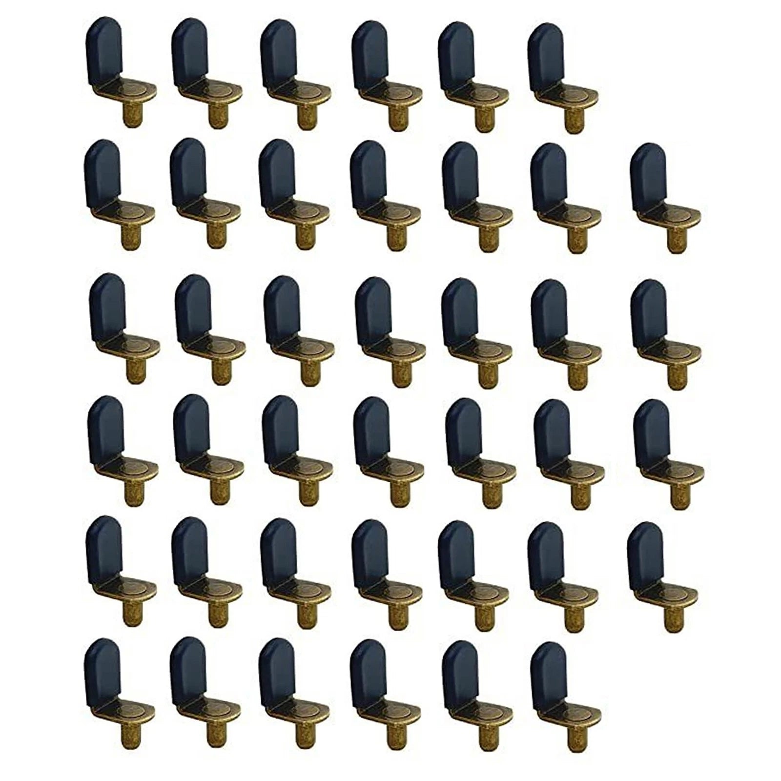 Wholesale Bronze L-shaped Support Pins Accessories For Cabinets W/