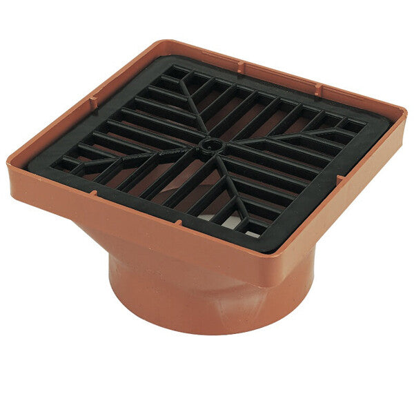 Underground Soil Square Hopper 110mm