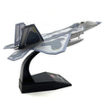1:100 Us F22 Raptor Stealth Fighter Alloy Aircraft Model Jet Military