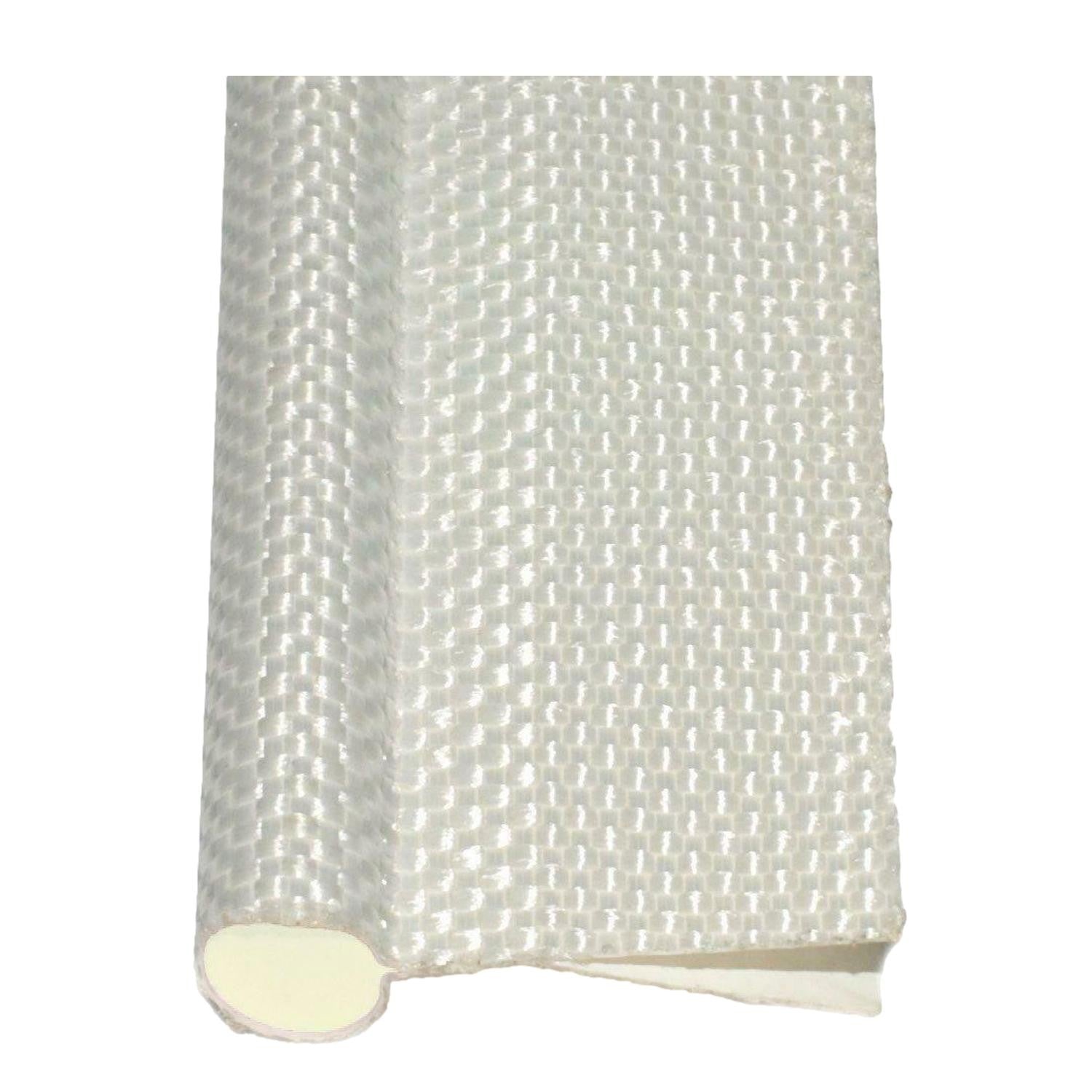 Awning Rail Piping White 6MM Double Flap + Solid Pvc Core Keder