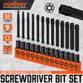 Magnetic Torx Screwdriver Bit Set Temper Proof Long | Built Supply Co