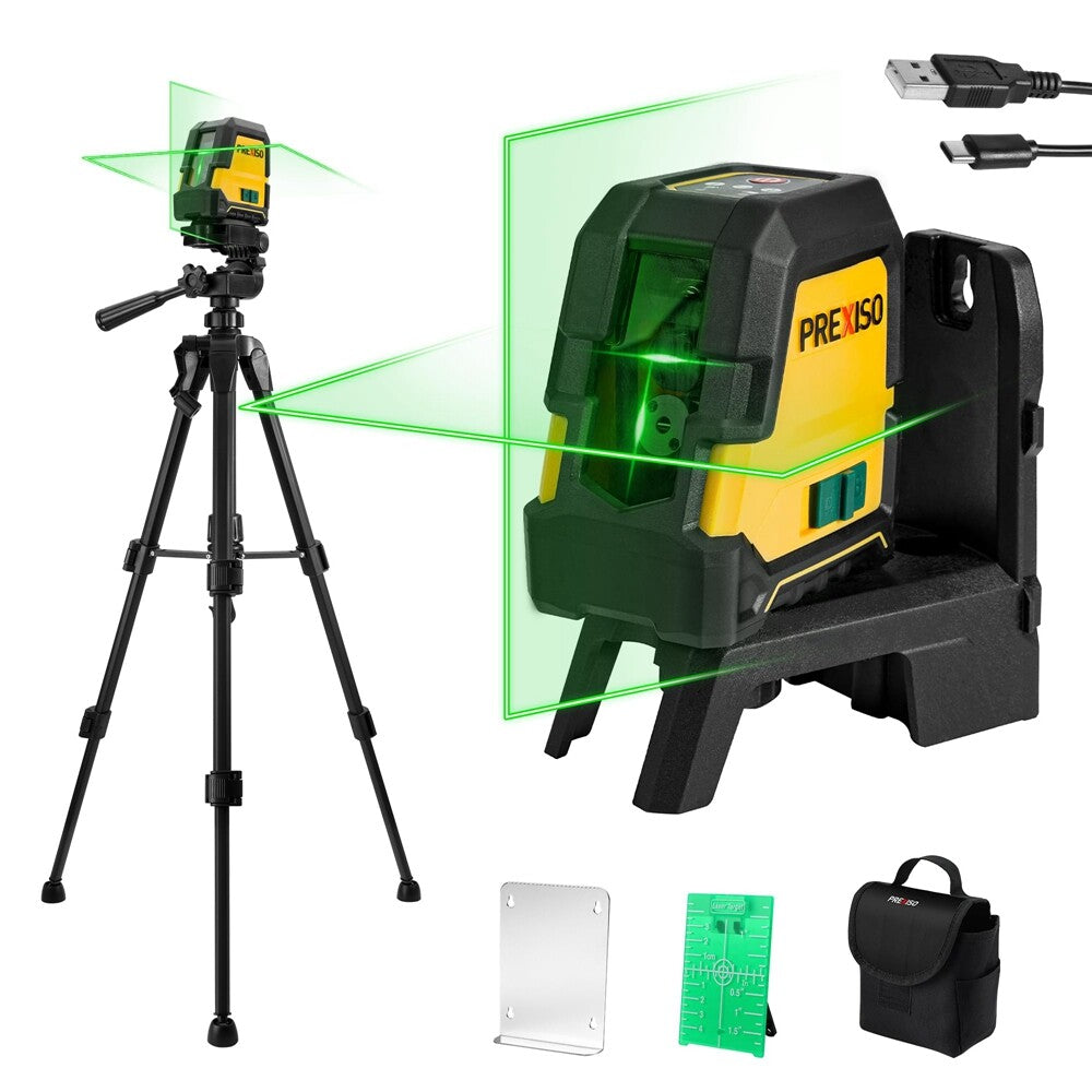 Prexiso Laser Level with Tripod 100Ft by Prexiso