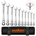 11-Piece 1/2 Drive Deep Impact Socket Set Metric Wheel Axle Nut Wrench by Unbranded