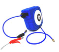 Wall Mount 50' X 3/8" Retractable Pu Air Hose With Auto Rewind Hose