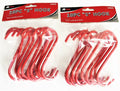 20 ATE PRO RED PVC COATED METAL 5" S HOOKS PLANT HANGERS BUNGEE CORD #91025