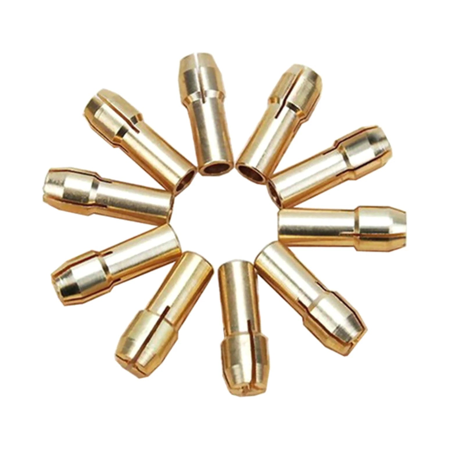10pack Brass Metal Quick Change Nut Kit Tools Part Power Rotary For