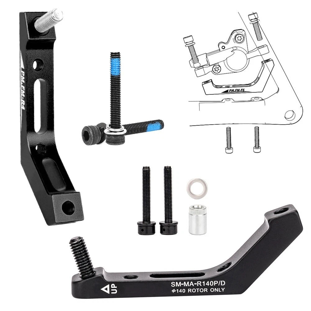 Brand New Brake Adapter Aluminum Alloy Cycling Parts Flat Mount To
