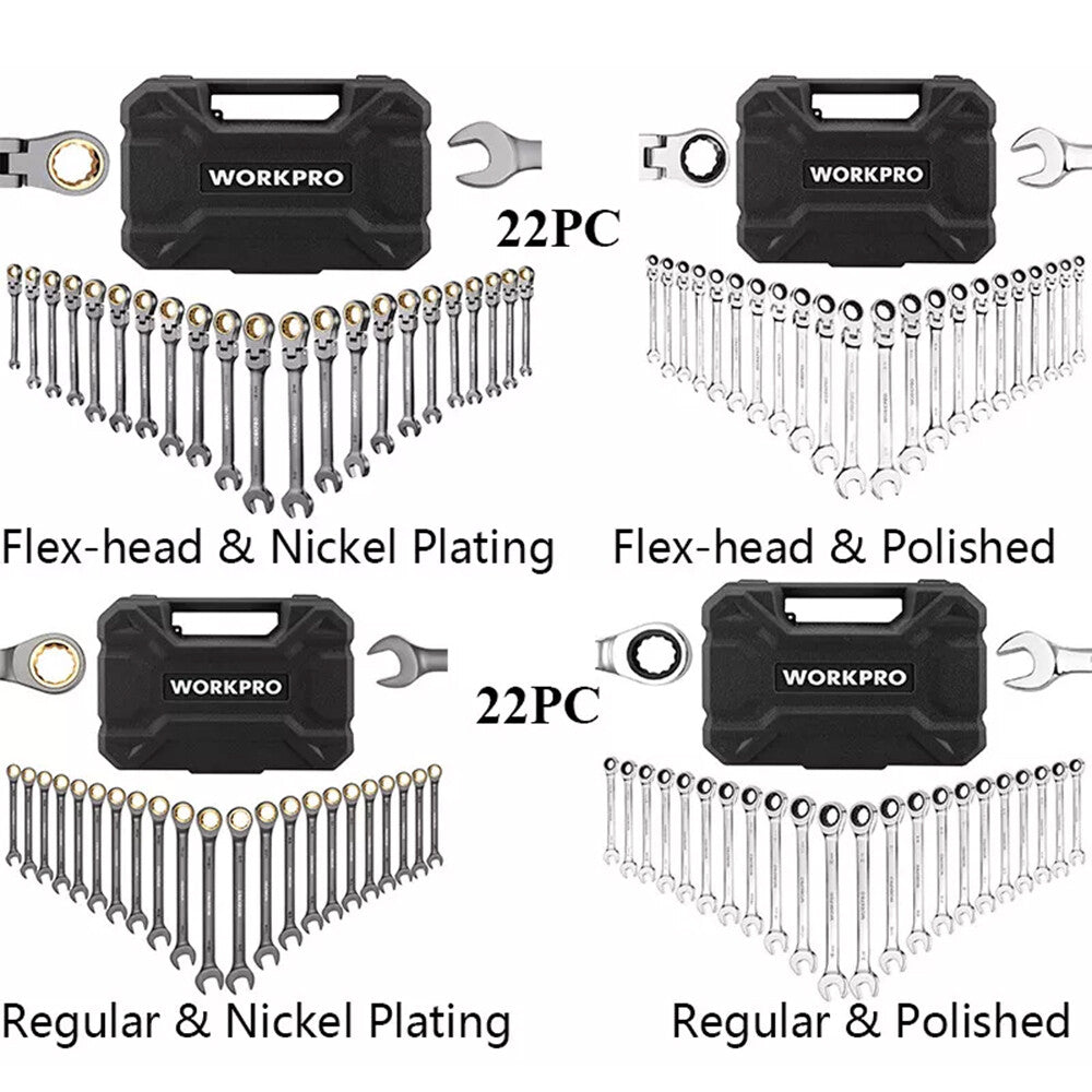 WORKPRO Snap Ring Pliers Set 4PCS by WORKPRO