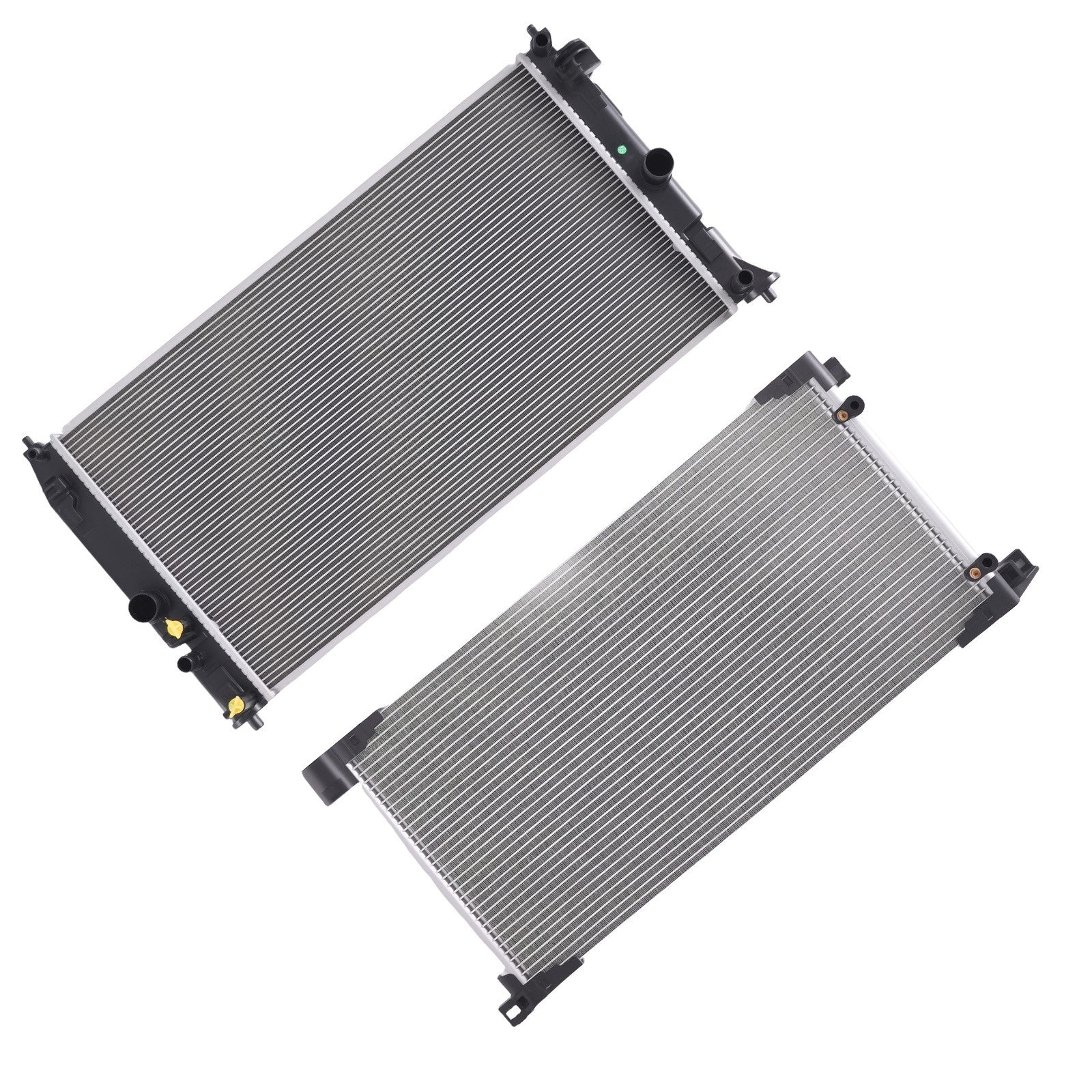 Coolant Radiator & AC Condenser Assembly for Toyota Prius Prime 1.8L