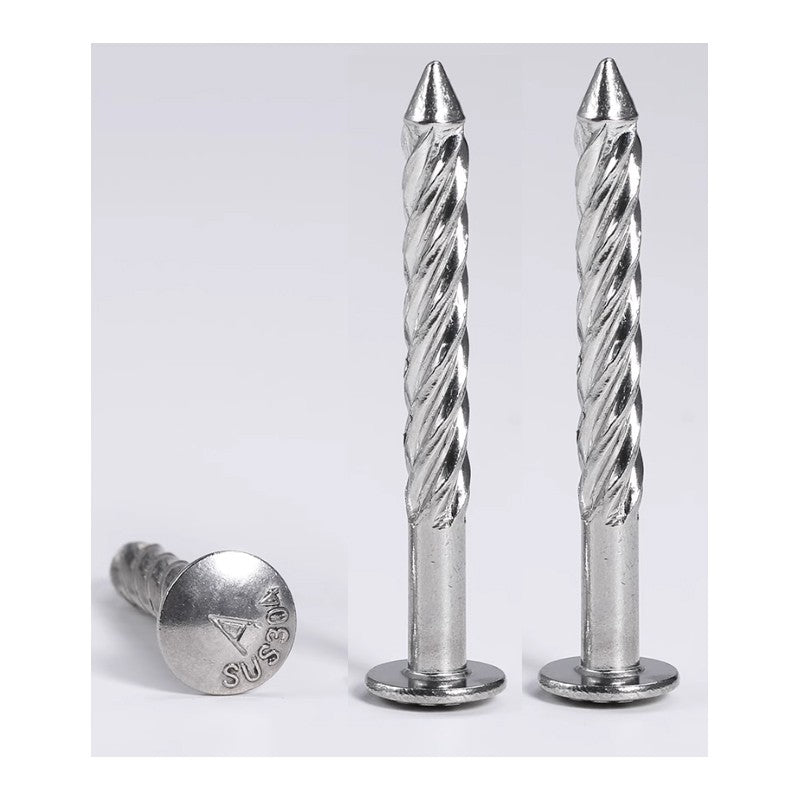 304 Stainless Steel Drive Screw Twist Thread Nails