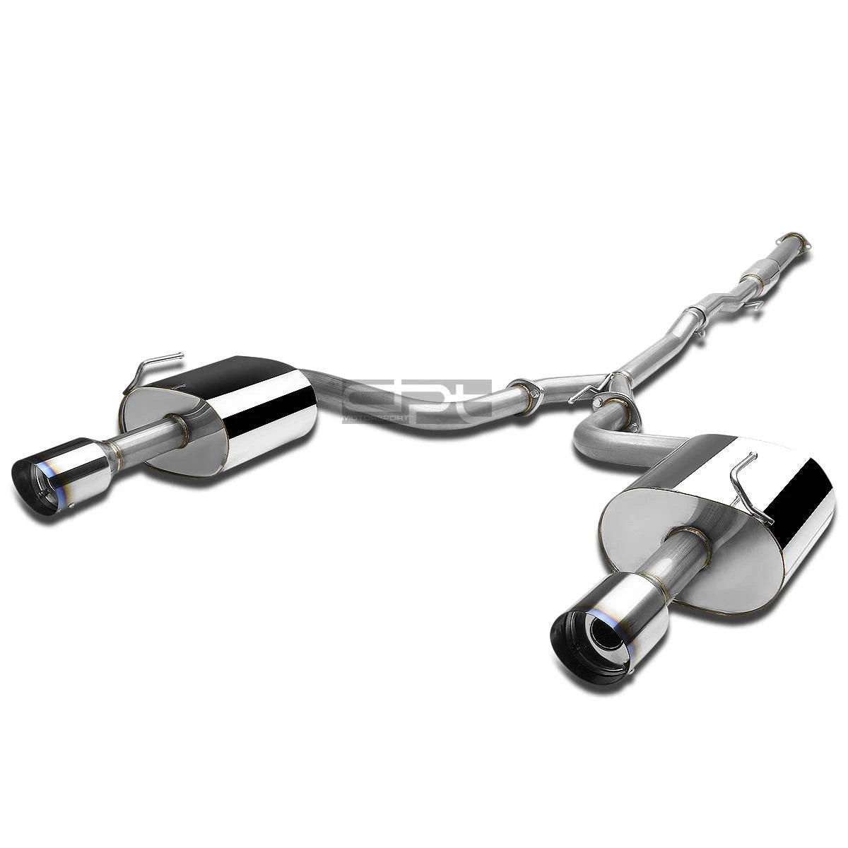 Fit 09-15 Maxima V6 Dual 4" Burnt Muffler Tip | Built Supply Co