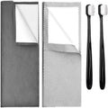Jewelry Polishing Cloth Kit With Two Brushes For Silver And Gold