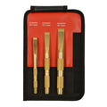 Mayhew Brass Scraper Chisel Set 3pc