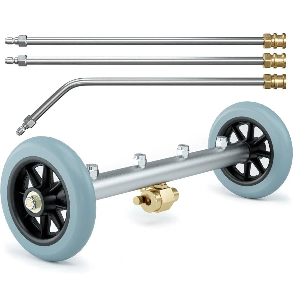 16 Inch Undercarriage Cleaner With Reliable Brass Fittings For