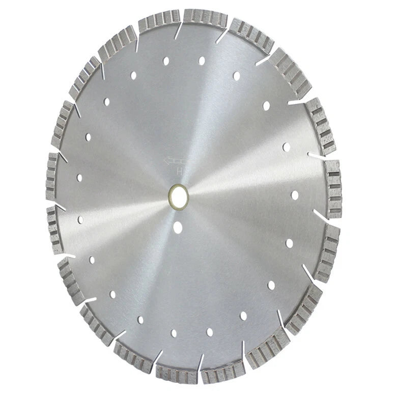 12'' X .125'' X 1'' Super Turbo Segmented Diamond Blades 12mm Rim Wet