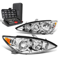 For 2005-2006 Toyota Camry Pair Chrome Amber Signal | Built Supply Co