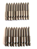 20 Dewalt 19/64" Drill Bits