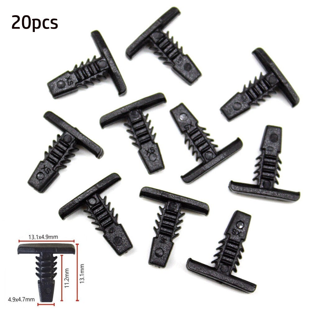 Door Weatherstrip Retainer Clip Nylon 4876498 Black Brand New High GradeOpens in