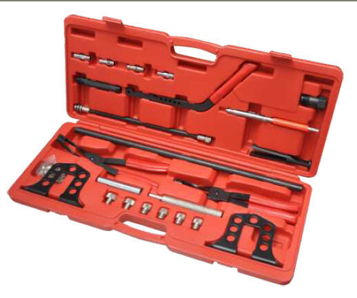 BMW Cylinder Head Service Set Valve Spring Compressor Removal