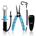 Flissa Fishing Pliers, Fish Gripper Hook Remover&lip Gripper