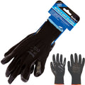 BlueSpot 12pc Nitrile Coated Work Gloves by BlueSpot